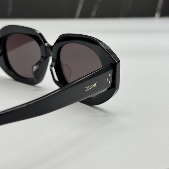 NEW CELINE CL40319F 01Y BLACK GRAY WOMEN SUNGLASSES CELINE - Picture 5 of 10